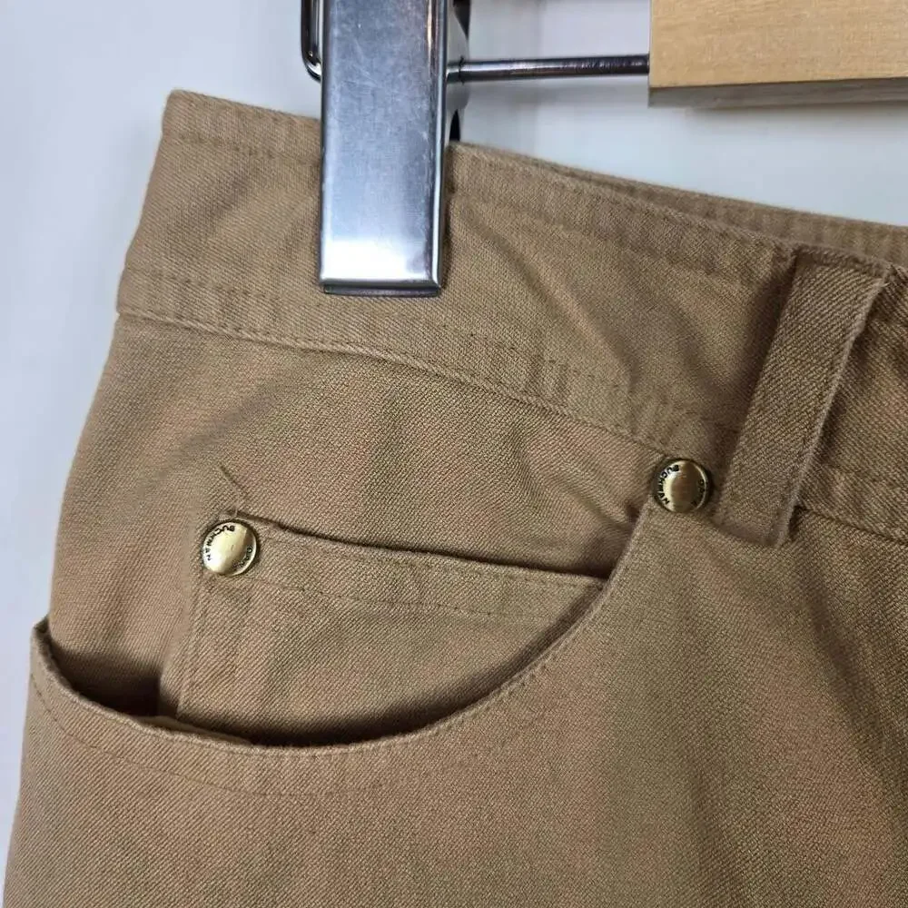 Dana Buchman Women's Tan and Brown Trousers